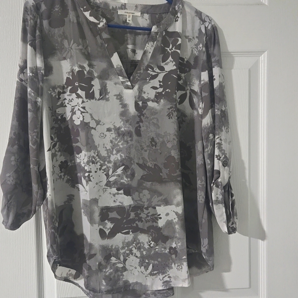 Maurices Floral Blouse